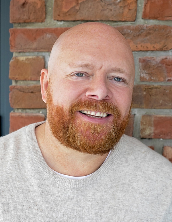 Chris Bayles, co-founder of Mint Sauce Media, a York-based branding and web design studio creating bespoke brands and websites for creative businesses.